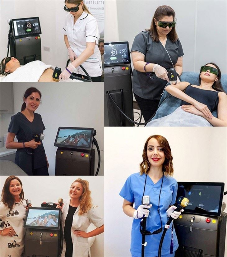 3 Waves Diode Laser Hair Removal Machine
