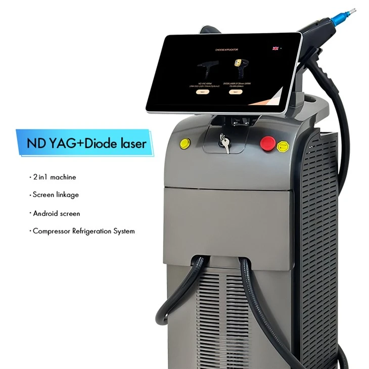 Máy tẩy lông bằng laser diode đa chức năng