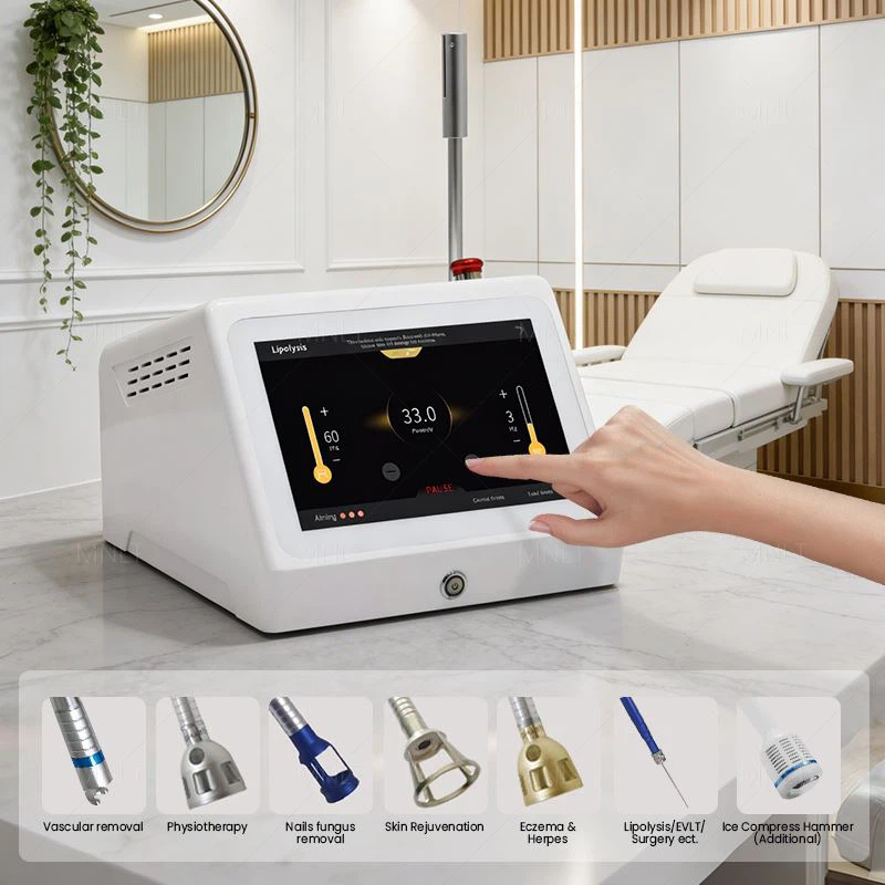 Máy Laser Endolift 980nm & 1470nm để tạo đường nét cho khuôn mặt và cơ thể
