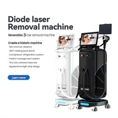 Máy triệt lông AI Smart Diode Laser: Tiêu chuẩn Soprano Titanium với khả năng phân tích thông minh